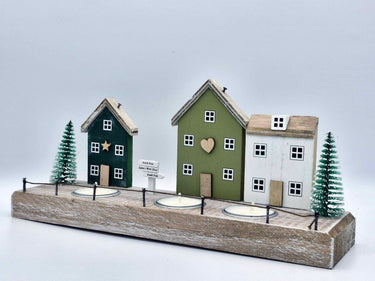 Christmas Village Tealight Holder