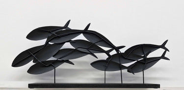 Blue Fish Shoal Ornament