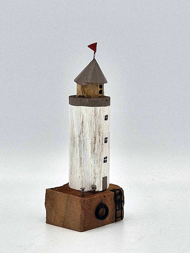 Rustic Wooden Lighthouse
