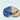 Ceramic Crab Blue and Sand