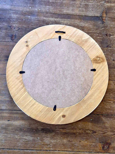 Wooden Buoy Mirror