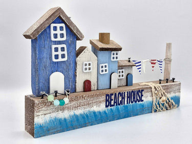 Wooden Beach House Coastal Decor