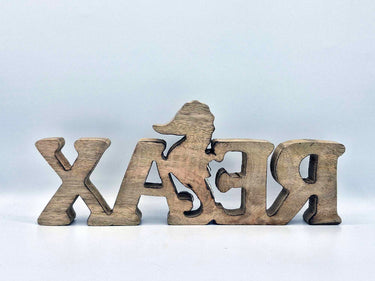 Seahorse Beachy Relax Sign