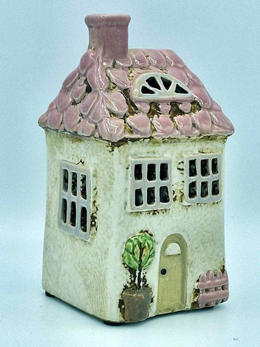 Cosy Cottage Ceramic Tea Light Holder