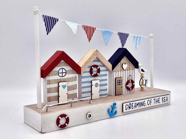 Dreaming Of The Sea Beach Hut Wooden Scene