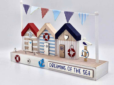 Dreaming Of The Sea Beach Hut Wooden Scene