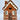 Ceramic Gingerbread Tea Light House