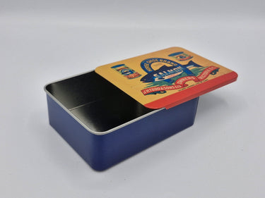 Retro Sardine/Salmon Tin with Push-Pull Lid