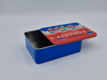 Retro Sardine/Salmon Tin with Push-Pull Lid