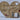 Wooden Double Heart - WONDERFUL TIME