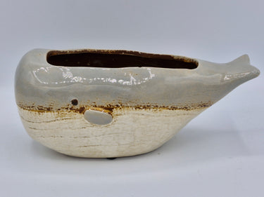 Ceramic Whale Planter