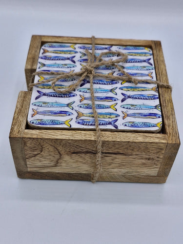 Sardines Coaster Set