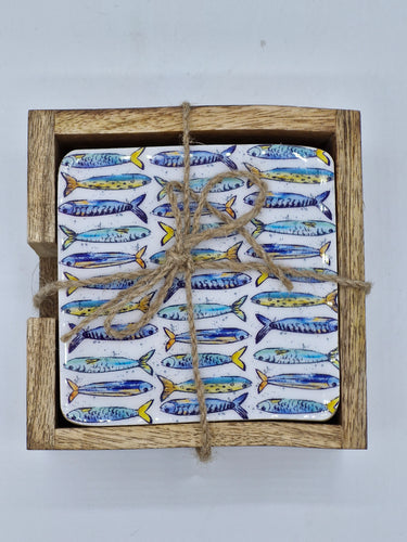 Sardines Coaster Set