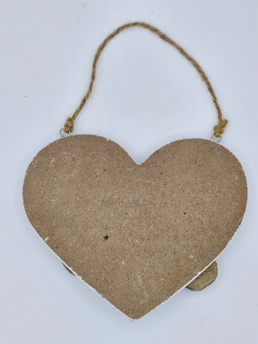 Harbour Scene Heart Plaque