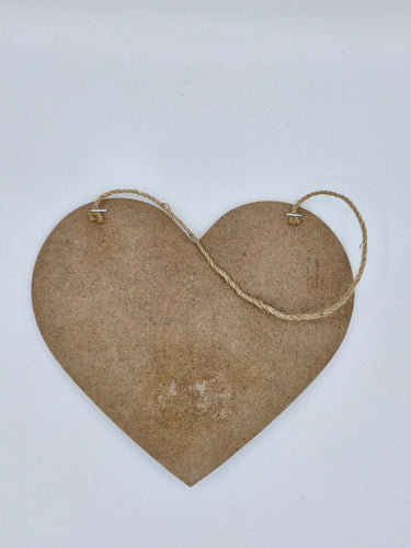colourful wooden caravan  heart sign