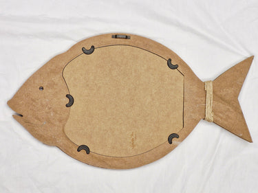 Wooden Fish Mirror