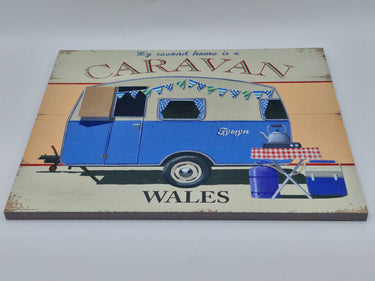 Tywyn "My Second Home Is A Caravan" Sign