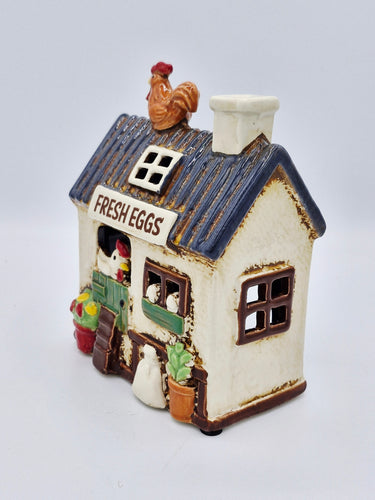 Ceramic Farmhouse Tea Light
