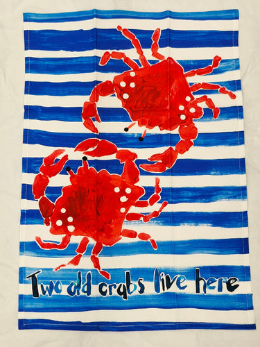 Crab Tea Towel