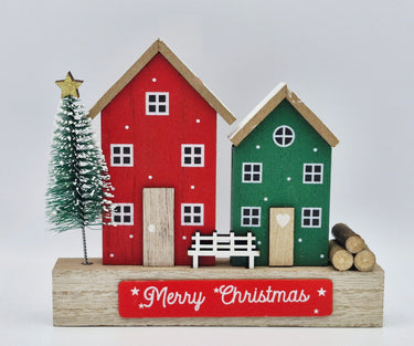 Festive Christmas Double House