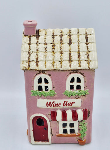 Ceramic Wine Bar Tealight Holder