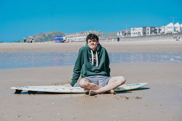 Unisex Green Hoody "Home Is Where I Park My Campervan"