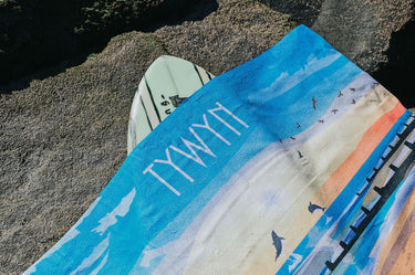 Quick Dry Beach Towel "Tywyn"