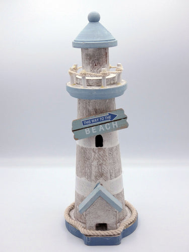 Driftwood Look Lighthouse