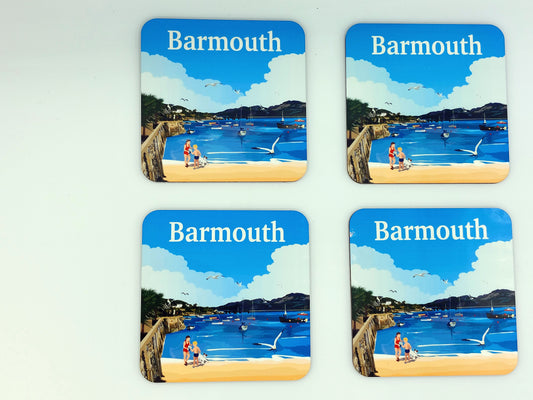 Set of 4 Barmouth Drinks Coasters