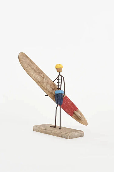 Rustic Wood & Metal Surfer