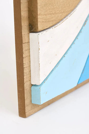 Wooden Wave Wall Art