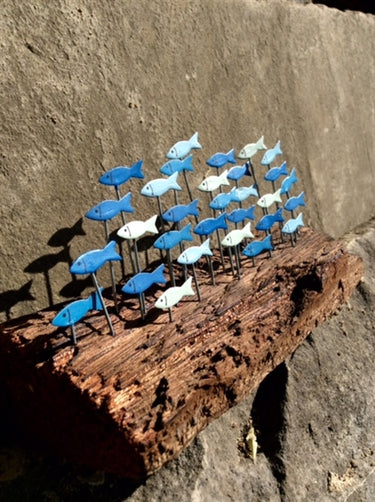 Anchovy Fish Shoal Ornament