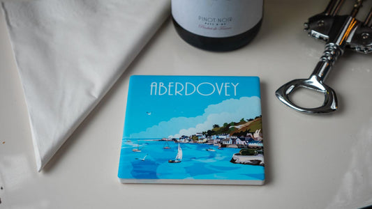 Aberdovey Ceramic Drinks Coaster