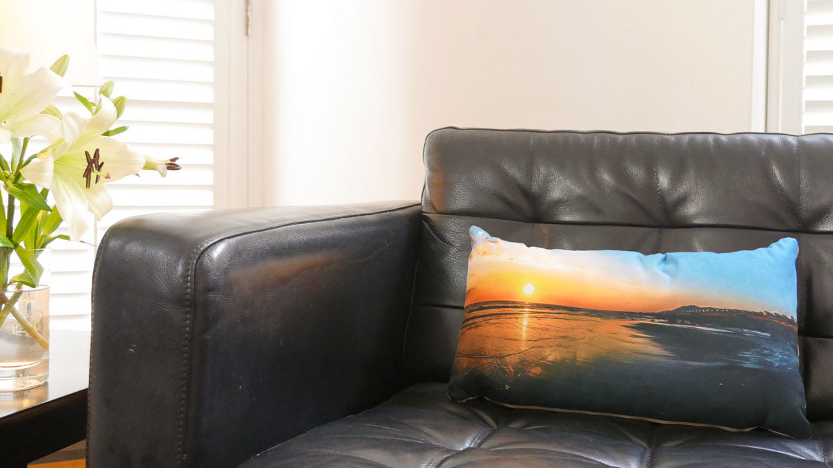 Aberdovey Sunset Cushion