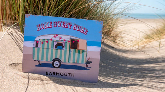 Barmouth Home Sweet Home Wooden Sign