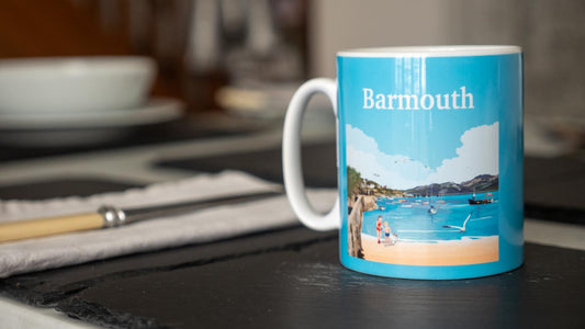 Barmouth Beach Mug
