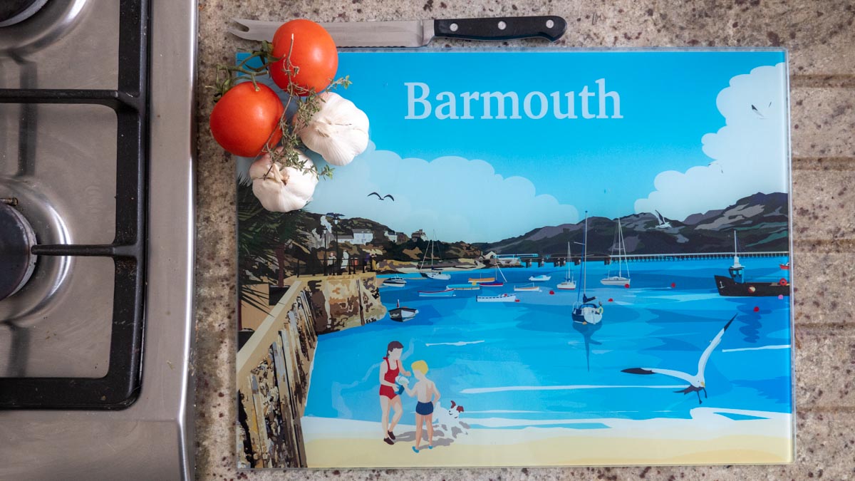 Barmouth Beach Chopping Board