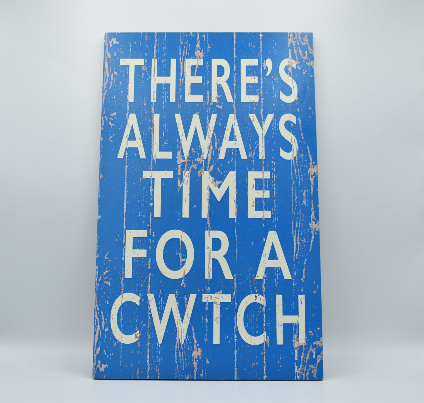 Time for a Cwtch Wooden Sign