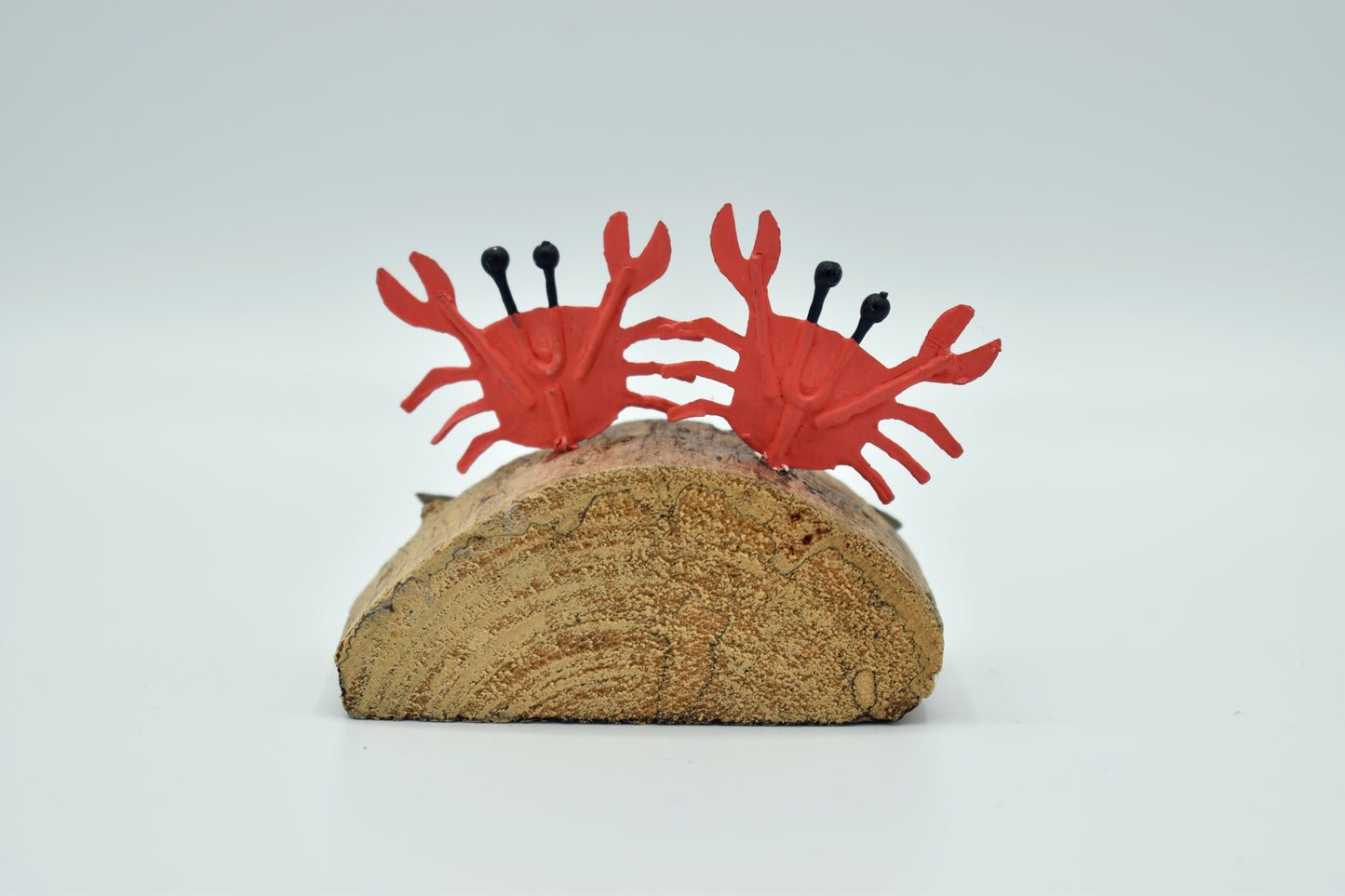Wooden Crabs and Fish Ornament | Beach Vibe | Seaside Theme | Gift | Wooden | Home Decor | Coastal Decor | Rustic