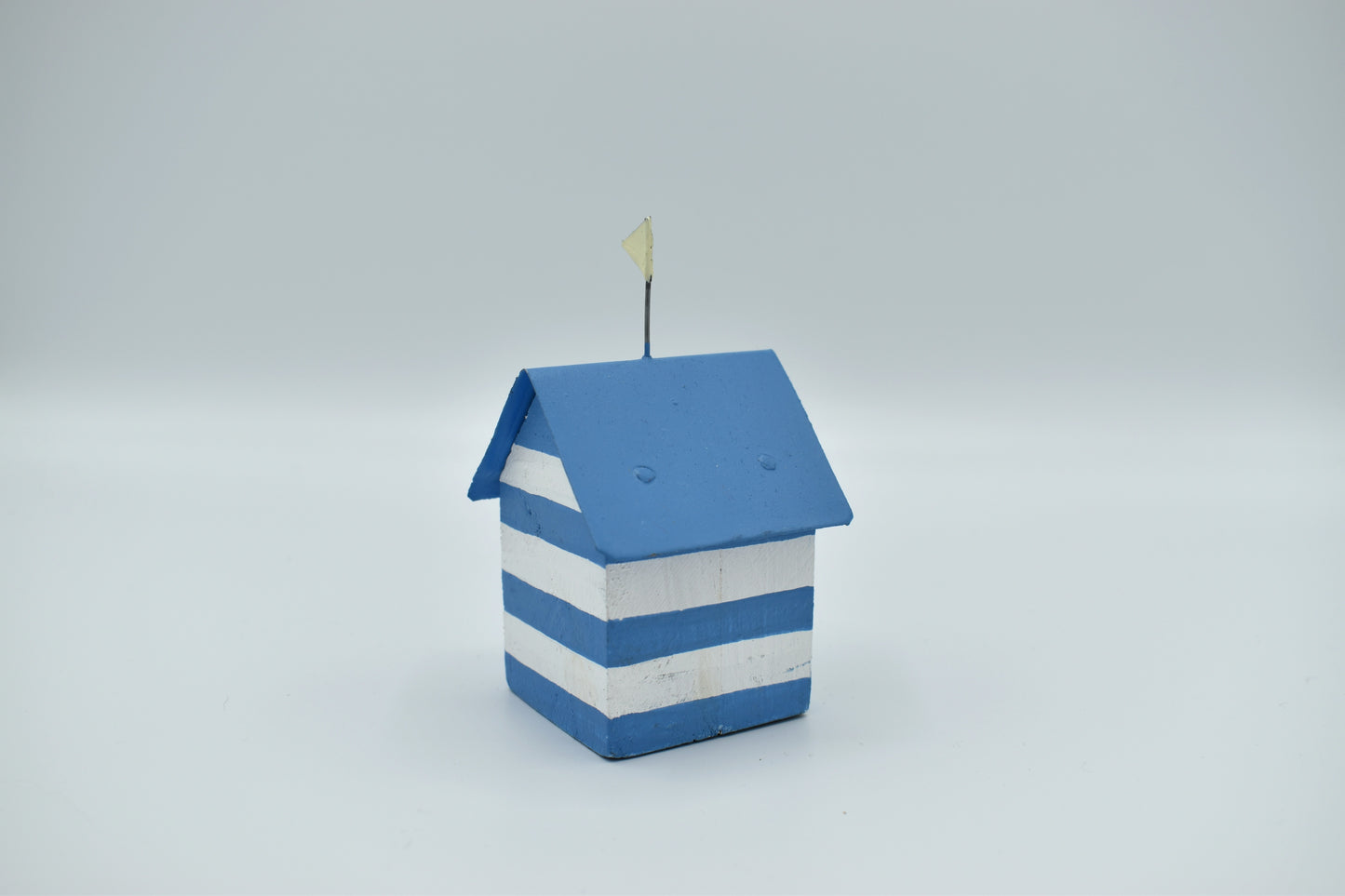 Small Metal and Wooden Beach Hut