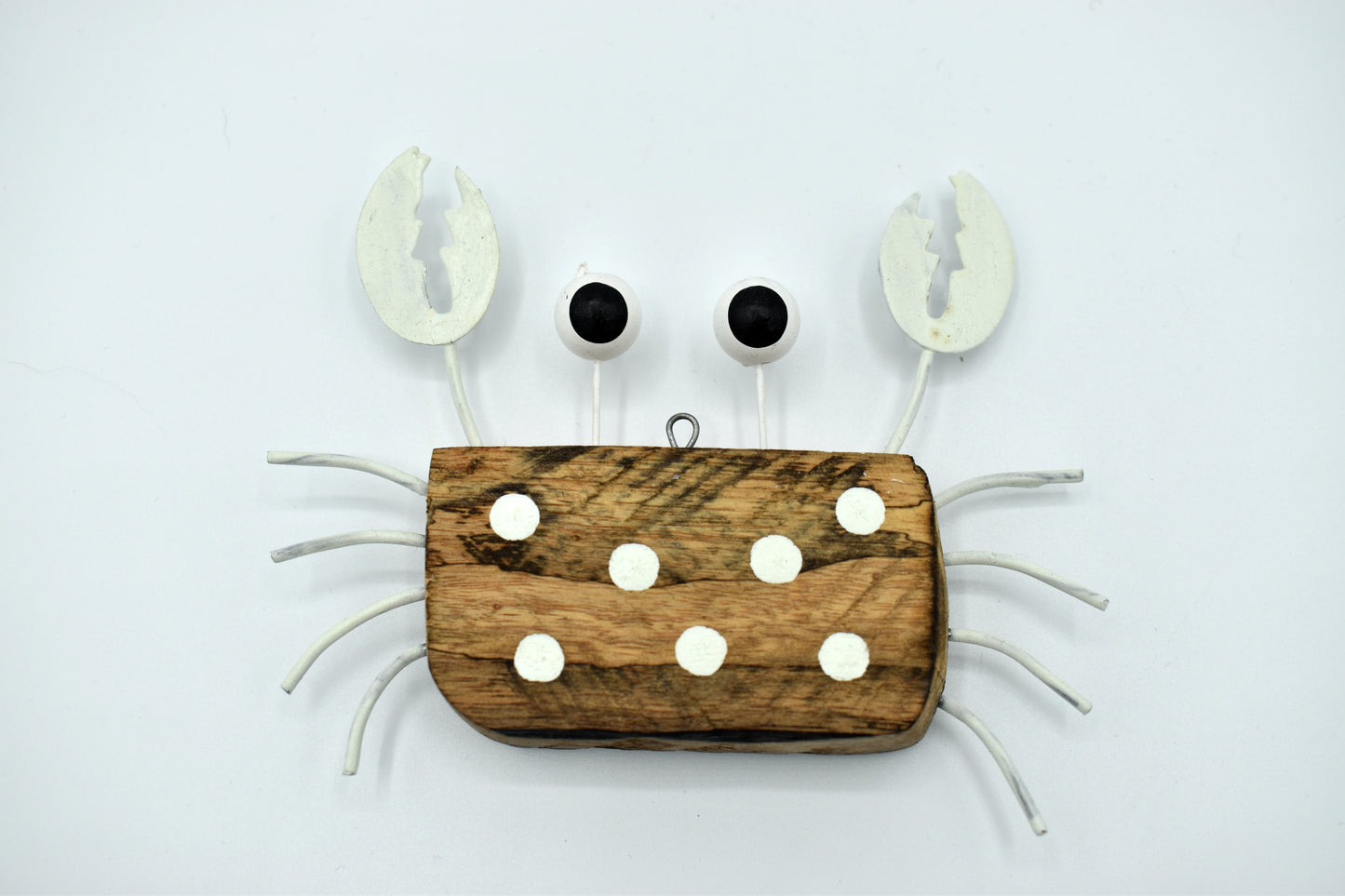 Wood and Wire Crab Ornament