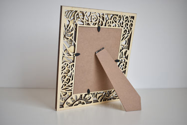 Navy Seashell Photo Frame