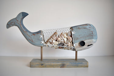 Whale & Seashells Ornament