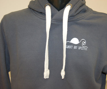 Unisex Charcoal Hoody "Catching The Surf Barmouth"