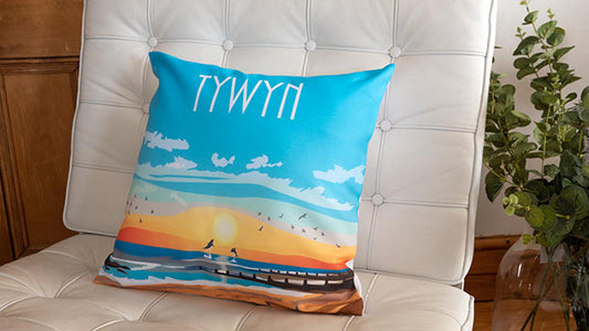 Tywyn Sunset Cushion