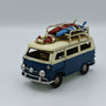 VDUB Look Small Camper Van Metal Model